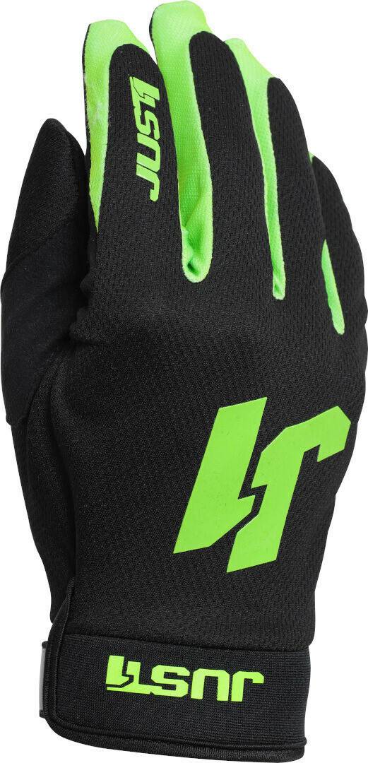 Just1 Just1 J-Flex Motocross Handschuhe schwarz/grün Motorradhandschuhe