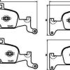 Brembo Bremsbeläge mit Ausgleichsgewichten vorne für Audi A7 A4 B9 (P 85 164X) Auto-Bremsanlagen