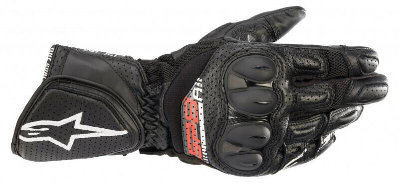 Alpinestars SP-8 V3 Air Leather Glovesblack Motorradhandschuhe