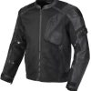 Macna Olsan JacketSolid perforierte Jacke schwarz Motorradjacken