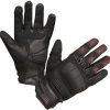 Modeka Ennos schwarz/rot Motorradhandschuhe