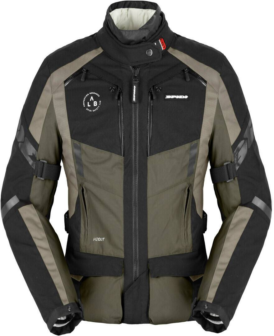 Spidi 4 Season Evo H2Out Damen Jacke schwarz-grün Motorradjacken