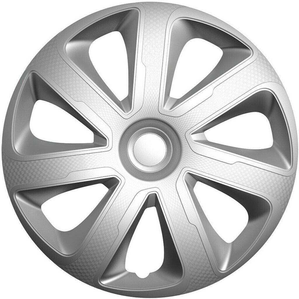 Autostyle Livorno PP 5304S 14-Zoll - silber, carbon Radkappen