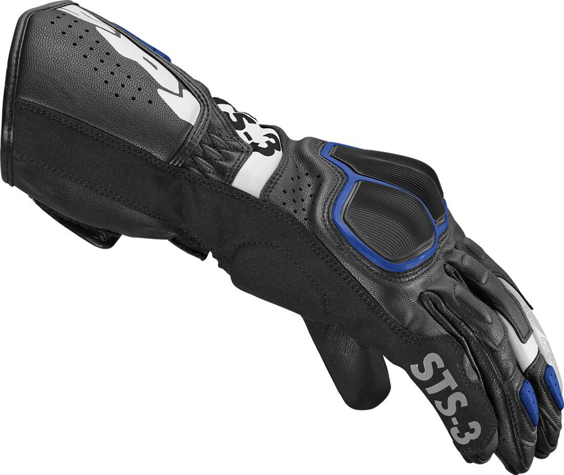 Spidi Sts-3schwarz/blau Motorradhandschuhe