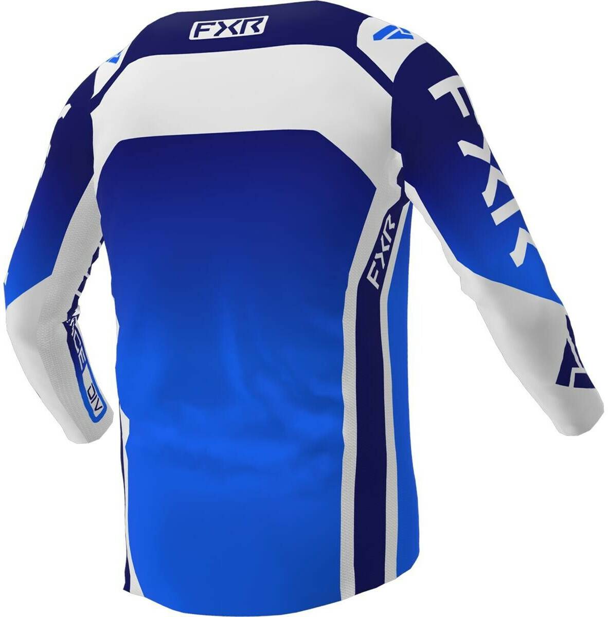 FXR Contender Off-Road weiß/blau Motocross-Jerseys