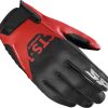 Motorradhandschuhe Spidi CTS-1 K3 Handschuhe schwarz/rot