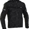 Richa 2STL Camo Jacke schwarz/dunklegrau Motorradjacken