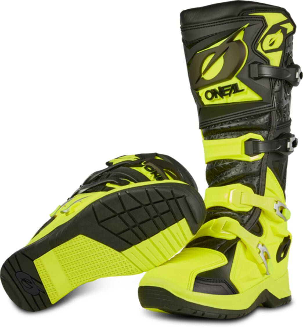 O'Neal Rmx Problack/yellow fluo Motorradstiefel