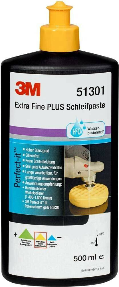 3M Perfect-it III Extra Fine Plus 51301 Schleifpaste 500 ml Lackpflege