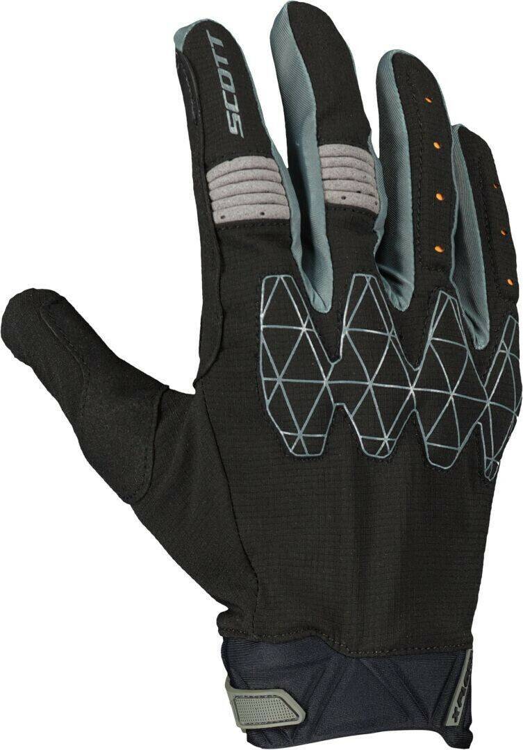 Motorradhandschuhe Scott X-Plore D30 Motocross Handschuhe schwarz/grau