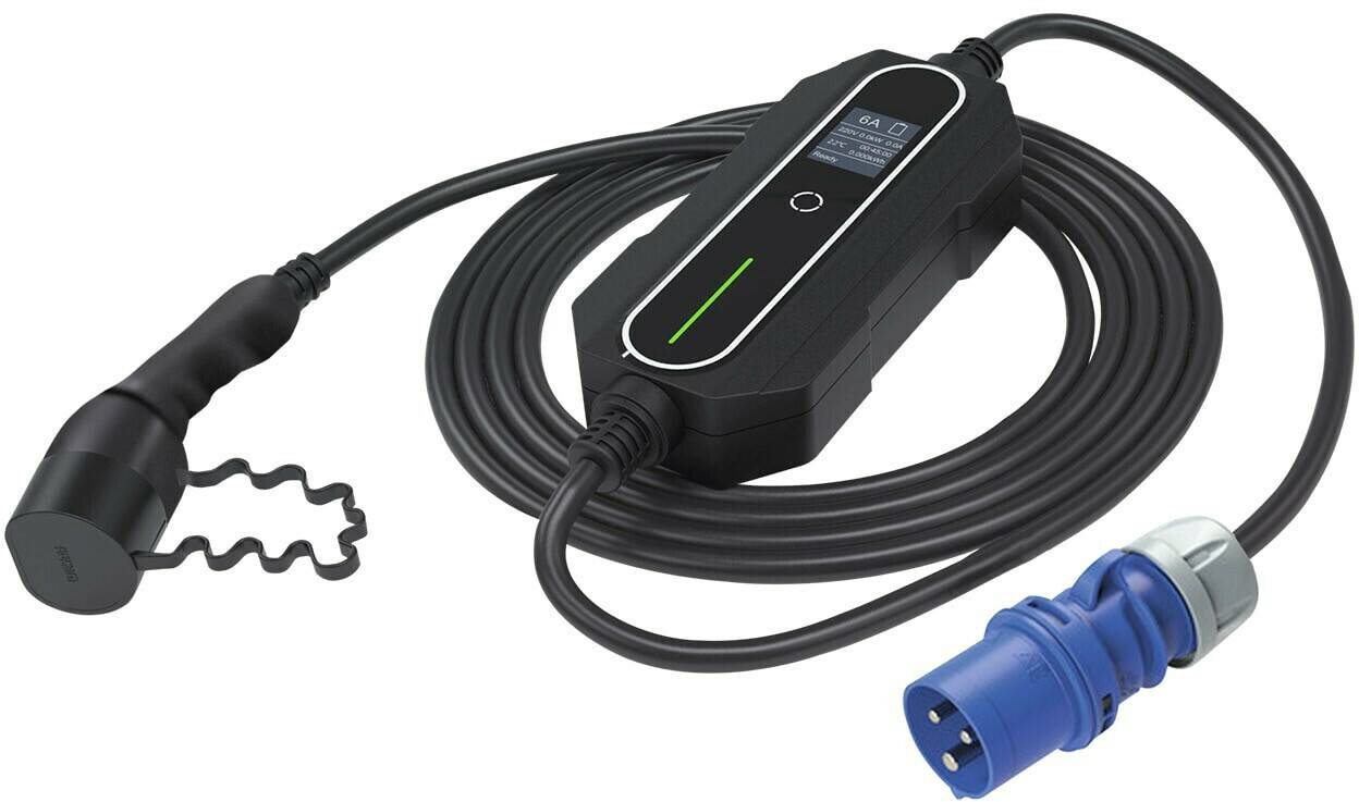 Stromtankstellen EM2GO Portabler AC Charger 1.4kW 6A