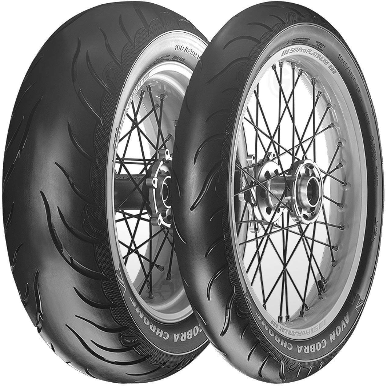 Avon Cobra Chrome 300/35 R18 TT 87V Rear Motorradreifen