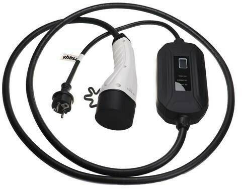 vhbw Ladekabel Typ 2 zu Typ F CEE 7/7 kompatibel mit Renault Espace E-Tech Elektroauto 1-phasig 16 A 3,5 kW 3 m Elektroauto-Ladekabel