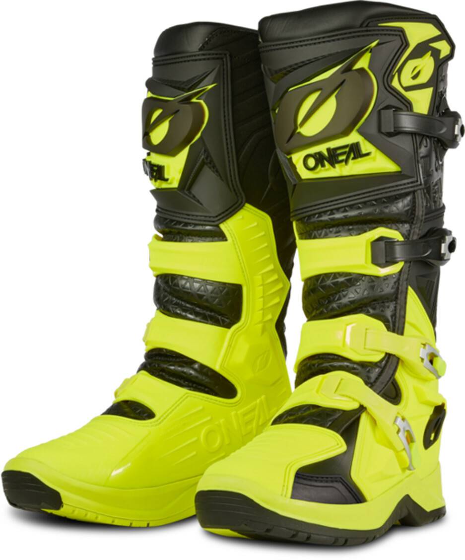 O'Neal Rmx Problack/yellow fluo Motorradstiefel