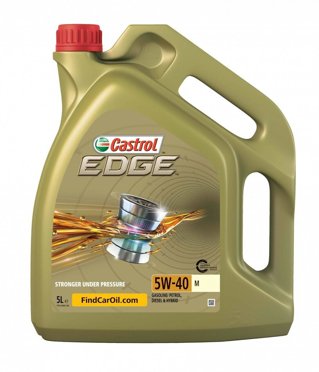 Castrol Edge 5W-40 M (5 l) Motoröle