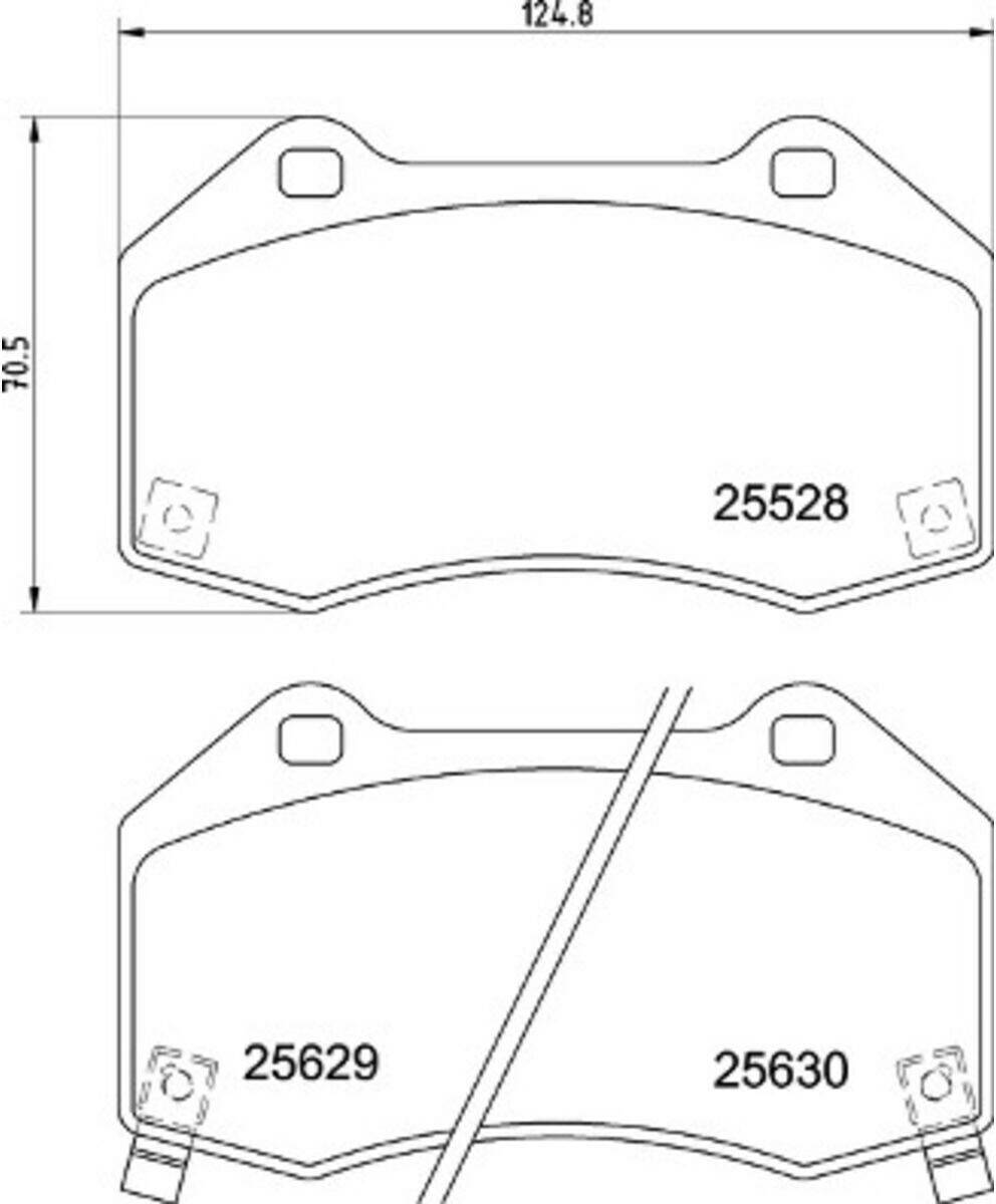 Brembo P 23 182 Auto-Bremsanlagen